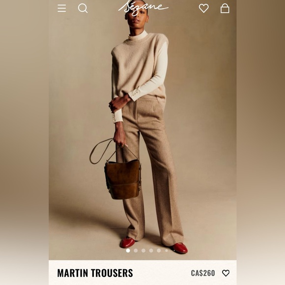 Sezane Pants - Sézane Martin Trousers